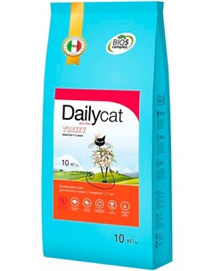 Grain Free Adult беззерновой для взрослых кошек с индейкой 3 кг Dailycat