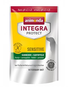 Сухой корм Integra Protect Sensitive при пищевой аллергии диета для собак 4 кг Animonda