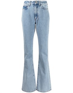 Расклешенные джинсы с завышенной талией Alessandra rich