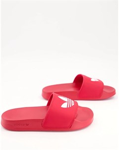 Красные шлепанцы adilette Lite Adidas originals