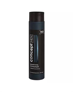 Шампунь угольный для волос Carbon shampoo 300 мл Men Concept