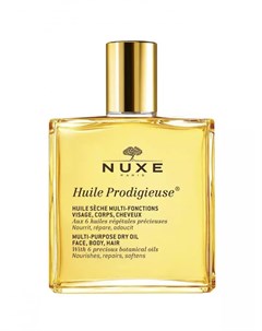Сухое масло для лица тела и волос Новая формула Huile Prodigieuse 50 мл Prodigieuse Nuxe