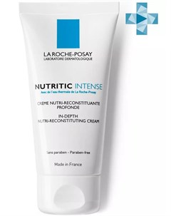 Питательный крем для глубокого восстановления сухой кожи лица и тела Intense 50 мл Nutritic La roche-posay
