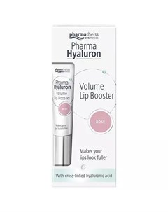 Бальзам для объема губ розовый Lip Booster 7 мл Pharma Hyaluron Medipharma cosmetics