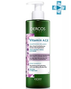 Шампунь для блеска волос Vitamin 250 мл Dercos Nutrients Vichy