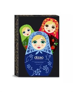 Подарочный набор масок для лица шеи и век Три красотки 3 шт Наборы Dizao