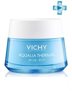 Увлажняющий насыщенный крем для сухой и очень сухой кожи лица 50 мл Aqualia Thermal Vichy