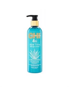 Шампунь для вьющихся волос с Нектаром Агавы и Алоэ Вера Curl Enhancing Shampoo 340 мл Aloe Vera Chi
