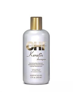 Кератиновый восстанавливающий шампунь для волос Keratin Shampoo 355 мл Keratin Chi
