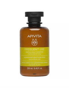 Шампунь для частого использования с ромашкой и мёдом 250 мл Hair Apivita
