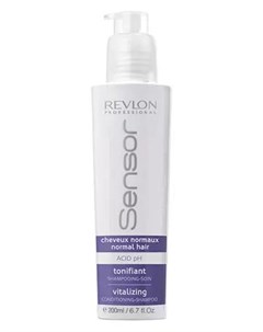 Шампунь кондиционер придающий энергию для нормальных волос Sensor Vitalizing Shampoo 200 мл Шампуни  Revlon professional