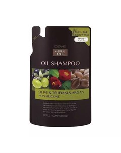 Шампунь д сухих волос с 3 видами масел оливковое камелии и масло арганы Deve 400мл зап Шампуни для в Kumano cosmetics