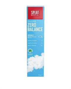 Гипоаллергенная зубная паста Зеро баланс 75 мл Special Splat