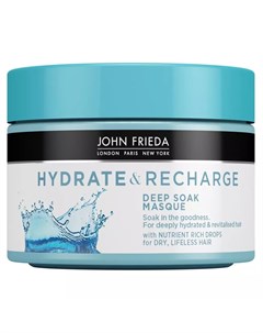 Маска для увлажнения и питания волос 250 мл Hydrate Recharge John frieda