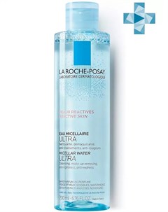 Мицеллярная вода Ultra Reactive для очищения склонной к аллергии и чувствительной кожи лица и глаз 2 La roche-posay