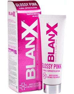 Pro Glossy Pink Зубная паста Про глянцевый эффект 75 мл Зубные пасты Blanx