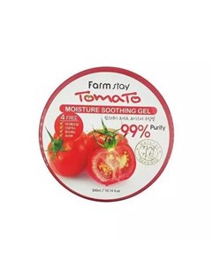 Увлажняющий успокаивающий многофункциональный гель с томатом 300мл Для тела Farmstay