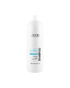 Шампунь глубокой очистки для всех типов волос Deep Cleaning Shampoo 1000 мл Studio Professional Kapous professional