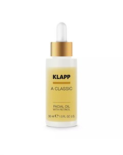 Масло для лица с ретинолом Facial Oil with Retinol 30 мл A classic Klapp