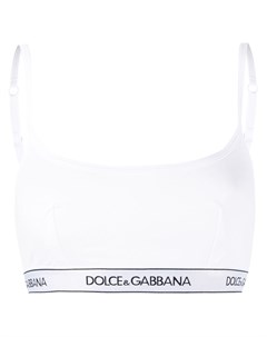 Бюстгальтер бралетт с логотипом Dolce&gabbana