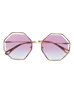 Солнцезащитные очки в восьмиугольной оправе Chloé eyewear