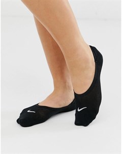 3 пары черных тонких невидимых носков Nike Everyday Nike training