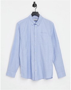 Голубая оксфордская рубашка Essentials Jack & jones