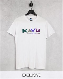 Белая футболка Multi эксклюзивно для ASOS Kavu