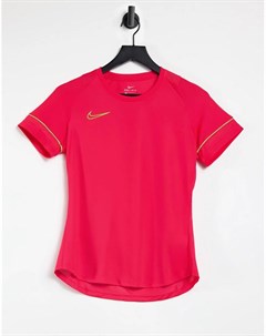 Красная футболка Academy Dry Nike football