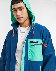 Сине зеленая флисовая куртка Ascent 91 Berghaus