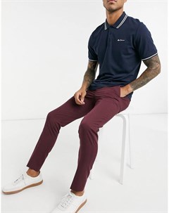 Бордовые брюки для костюма Premium Jack & jones