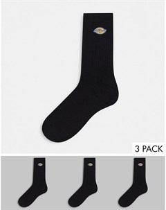 Набор из 3 пар черных носков Valley Grove Dickies