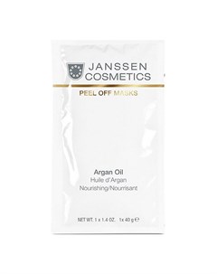 Обогащённая липидами альгинатная маска с аргановым маслом Argan Oil 842M 40 г Janssen (германия)