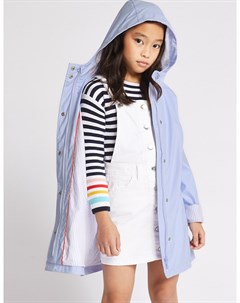 Пальто рыболова с капюшоном на подкладке для девочки Marks & spencer