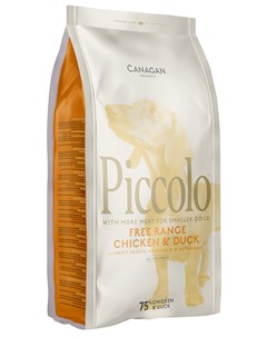 Grain Free Free run Chicken Duck беззерновой для взрослых собак маленьких пород с цыпленком и уткой  Piccolo