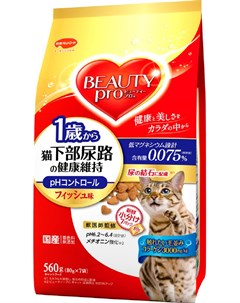 Beauty Pro для взрослых кошек при мочекаменной болезни с тихоокеанской рыбой 0 56 кг Japan premium pet