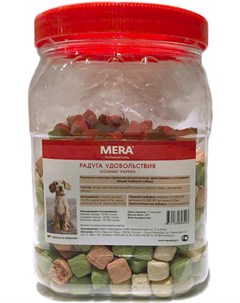 Лакомство Gourmet Happen для собак всех пород радуга удовольствий 600 гр 1 шт Mera