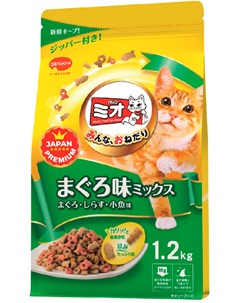 Mio 5 секретов здоровья для взрослых кошек от заболеваний зубов и десен с тихоокеанским тунцом 1 2 к Japan premium pet