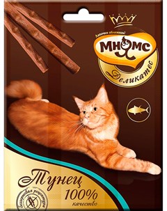 Лакомство деликатес для кошек палочки с тунцом 1 шт Мнямс
