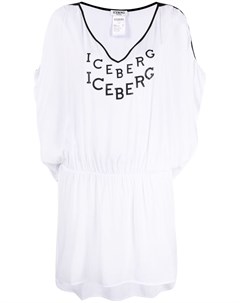 Пляжное платье с логотипом Iceberg