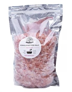 Розовая гималайская соль крупная Himalayan Pink Salt 1 кг Для ванны Epsom.pro