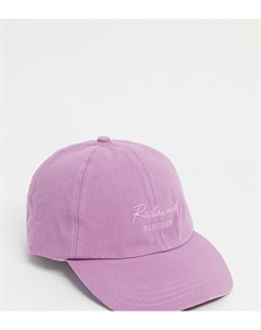 Розовая выбеленная кепка с вышитым логотипом Inspired Reclaimed vintage