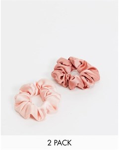 Набор из 2 резинок для волос розового и персикового цвета & other stories