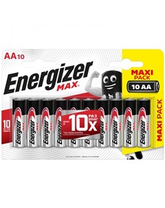 Батарейка Max АА LR06 алкалиновая 10BL Energizer