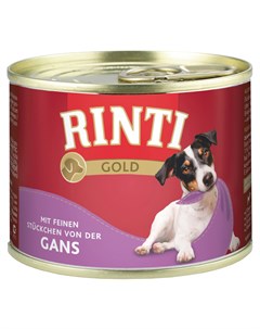 Gold для взрослых собак с гусем 185 гр Rinti