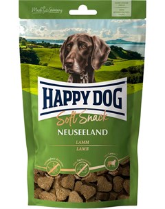 Лакомство Softsnack Neuseeland для взрослых собак всех пород с ягненком 100 гр Happy dog