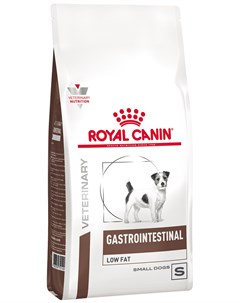Gastrointestinal Low Fat Small Dog S для взрослых собак маленьких пород при заболеваниях жкт с пониж Royal canin