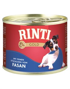 Gold для взрослых собак с фазаном 185 гр Rinti