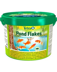 Pond Flakes корм хлопья для молодых прудовых рыб 10 л Tetra