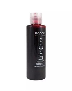 Оттеночный шампунь для волос Life Color гранатовый красный 200 мл Kapous professional